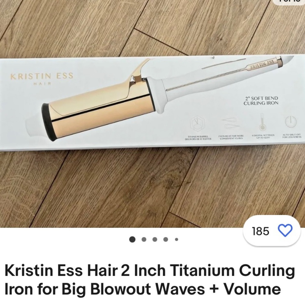 Brand new Kristin Ess Soft blend curling iron